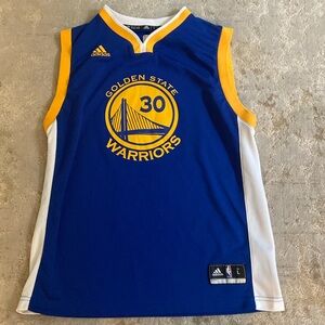 KIDS LARGE NBA Curry jersey